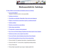 Tablet Screenshot of nettiristikot.fi